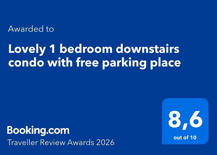 Lovely 1 Bedroom Downstairs With Free Parking Place *